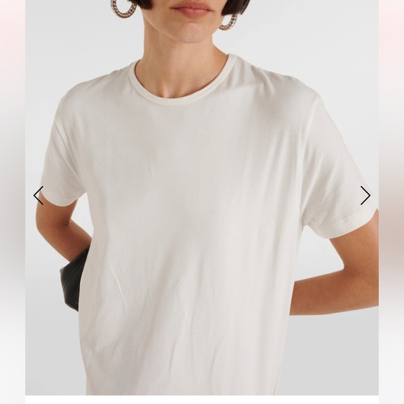 The Frankie Shop Maya Cotton-jersey Maxi T-shirt Dress in White - Size Small - Picture 2 of 12